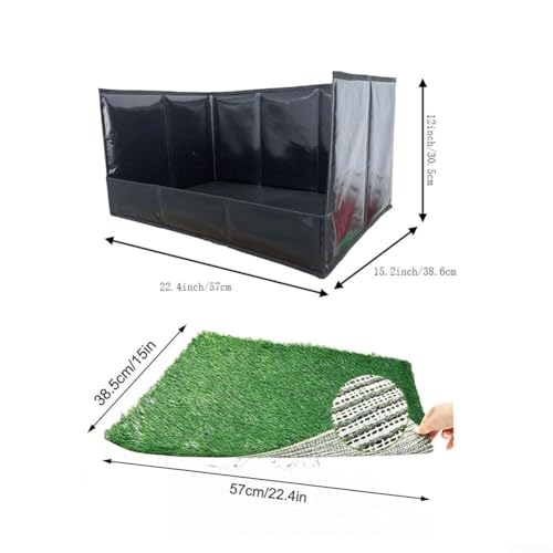 Litière pour chien intérieur et extérieur camping pliable noir