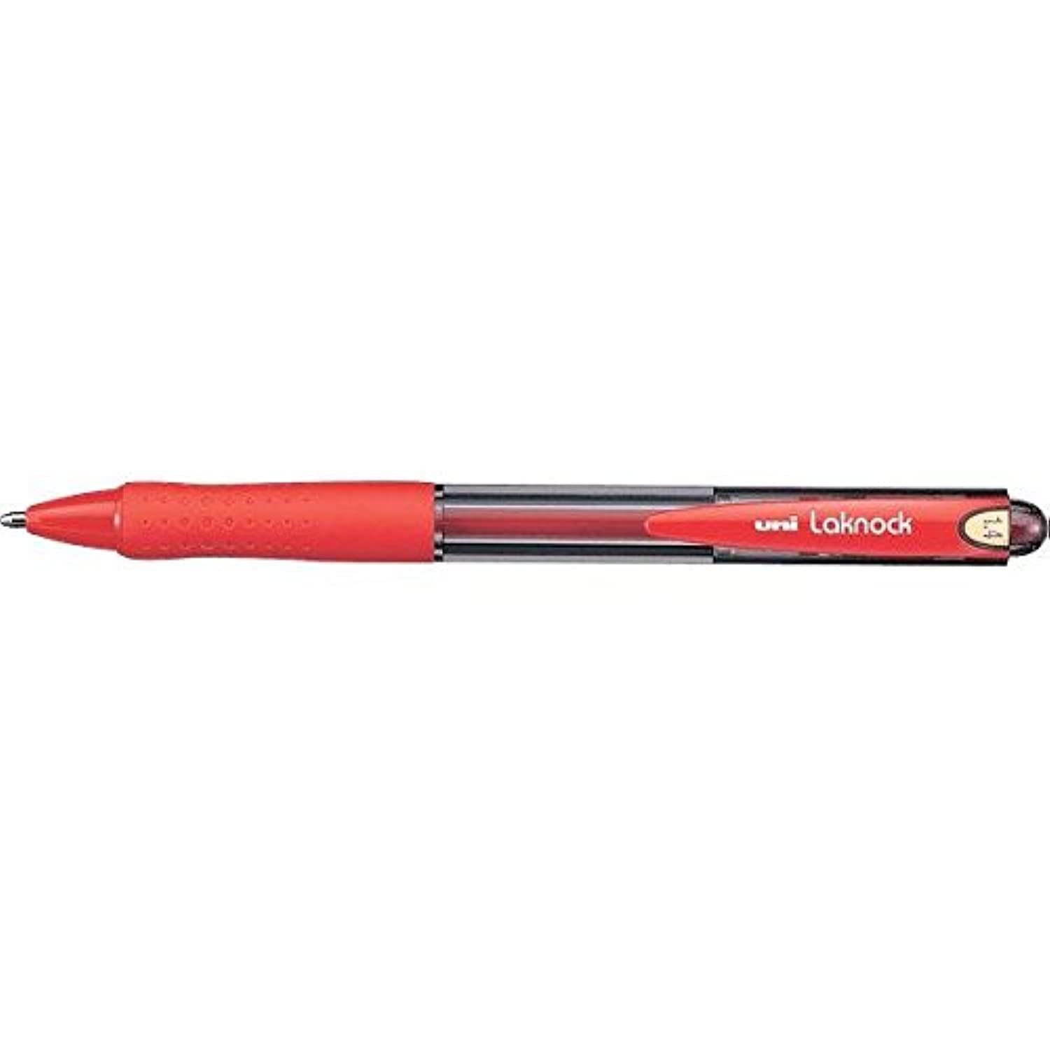 Ballpoint Pen uni-ball Laknock SN100/1.4 mm 14 rétract. PTE Wide Grip Red