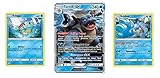 Schiggy & Schillok & Turtok GX Set S&M Kräfte im Einklang 33-35/234 Pokemon Einzelkarten