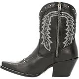 Fransenverzierung Crush by Durango Women\'s Black Onyx Bootie Western Boot Size 9.5(M)