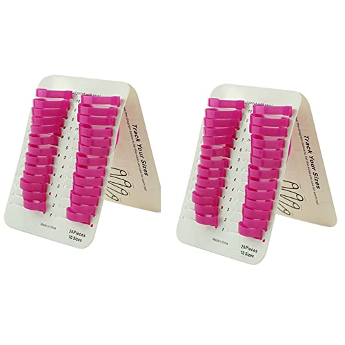 SYXLS 52 Piezas Plantilla para Esmalte de Uñas, Protectores de Uñas de Plástico Reutilizable Cubierta de Dedos Protector de Uñas, Derrames Herramientas Protectoras De Manicura Cover