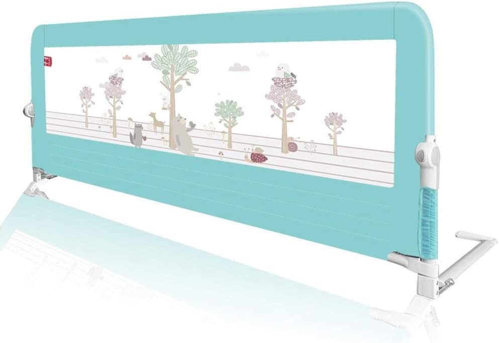 Garde-lits pivotant haut de gamme et rail de support de lit bébé extra long