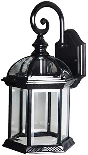 SMUER Lámpara de Pared al Aire Libre a Prueba de explosión de la lámpara de Pared,Black