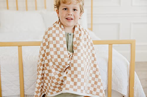 Image of Copper Pearl 3-Layer Baby Blanket: Soft Baby Quilts for Boys and Girls | Breathable, Cozy, Toddler Blanket | Baby Quilt for Newborns | 46x46 Premium Polyester /Rayon | Vance
