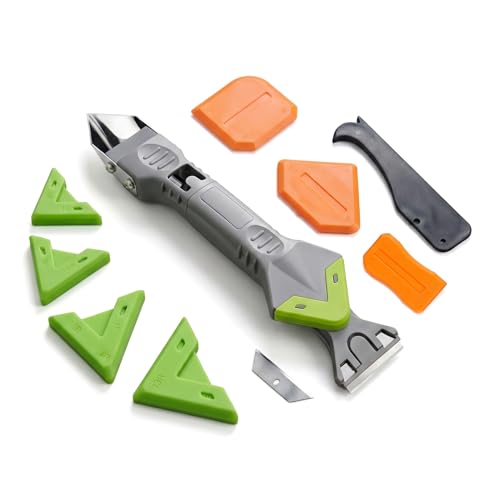 9 in 1 Caulk Smoothing and Grouting Tool Kit