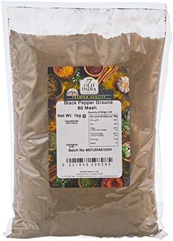 Black Pepper Ground 60 Mesh 1kg