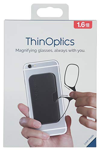 x^ X}zɓ\g勾 Thin Optics X}zP[X^Cv Čy g (+1.60) ubN 1.6{ 1 