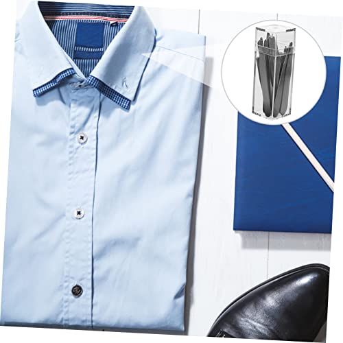 CAXUSD Camisas masculinas para homens colarinho masculino camisa colarinho inserções colarinho camis