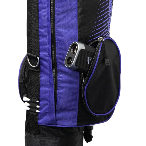 Miniatura 3 de Longridge 5 Bolsa De Golf Pencil, Negro Rojo