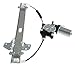 A-Premium Electric Power Window Regulator with Motor Compatible with Dodge Attitude(Mexico) Hyundai Accent Kia Rio Rio5 2006-2011 Rear Left Driver Side