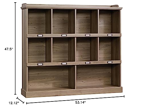 Sauder Barrister Lane Bookcase, Salt Oak Finish & Select Collection 3-Shelf Bookcase, Salt Oak Finish #TOP7
