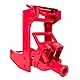 Qualcraft 2601 Tragbarer Wagenheber, zur Verwendung mit 3,8 x 8,9 cm Tannenstangen oder 2,5 cm Außendurchmesser, Temperguss, Rot/Ausflug, einfarbig (Getaway Solids), 1-(Pack)