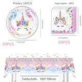 Zoom IMG-1 ftxanty stoviglie feste unicorno 41