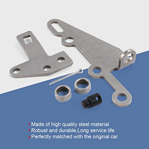 Image of 35498 Bracket And Lever Kit Automatic Transmission Shifter Cable Bracket Kit Compatible with GM TH400, TH350, TH250, 200-4R, 700R4, 4L60E, 4L80E, 4L85E
