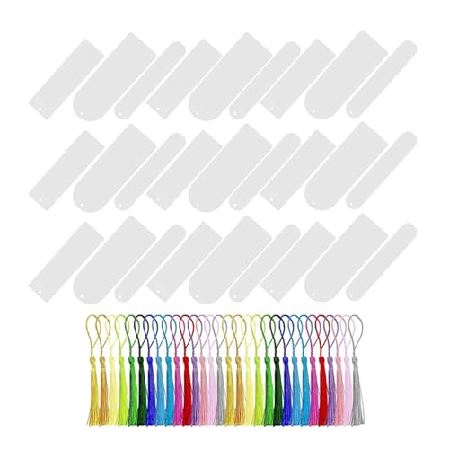 Marque-pages acryliques transparents Cabilock pour créer sans rayer vos livres