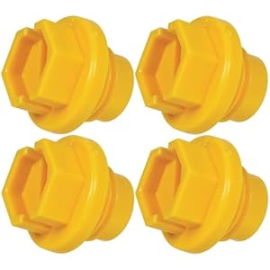 Cyclingcolors 4x Staubkappe 3/8 Zoll Kunststoff