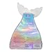 Townley Girl Mermaid Vibes Makeup Set with 8 Pieces, Including Lip Gloss, Nail Polish, Body Shimmer and More in Mermaid Bag, Ages 3+ for Parties, Sleepovers and Makeovers