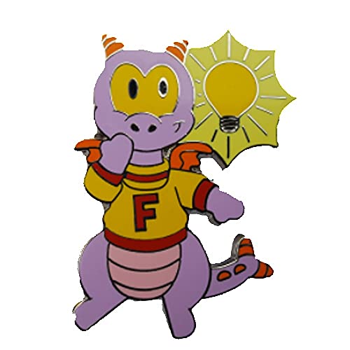 Disney Pin WDW - Cute Figment Having an Idea