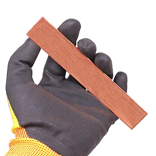 USA C110 Copper Bar - 1/8" X 1" X 12" Solid Flat Mill Stock, H02 Temper, Mill Finish, Made In USA-559844
