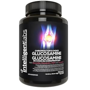 Triple Strength Glucosamine Sulfate Complex 1500mg, With Boswellia, Chondroitin, MSM and Turmeric