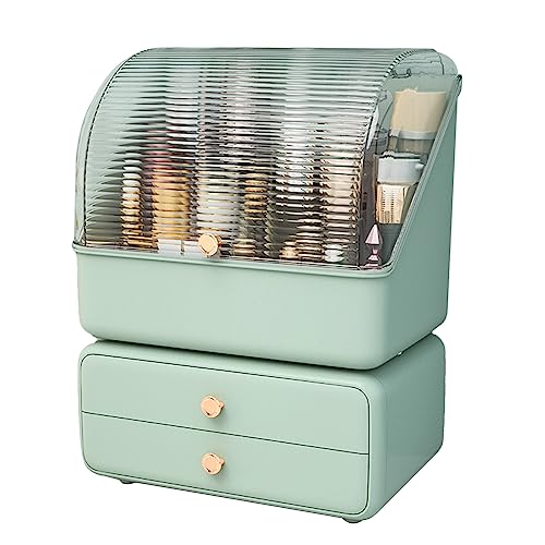 Caja de Almacenamiento de Cosméticos de Escritorio, Tipo Cajón, Maquillaje, Joyería, Labios, Cuidado de la Piel, Color, Caja de Almacenamiento de Cosméticos, Organizador de