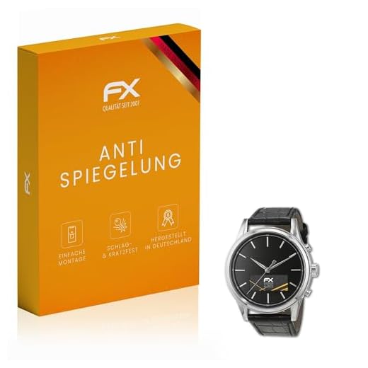 atFoliX Skärmskydd är kompatibel med Hugo Boss Smart Classic Skyddsfilm, antireflekterande och stötdämpande FX Film (3X)
