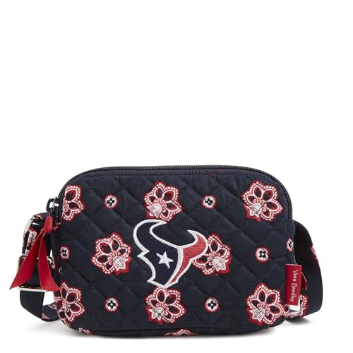 Image of Vera Bradley womens Cotton Small Stadium Crossbody Bag