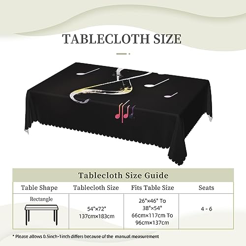Nappe rectangulaire résistante aux taches et lavable pour table de cuisine