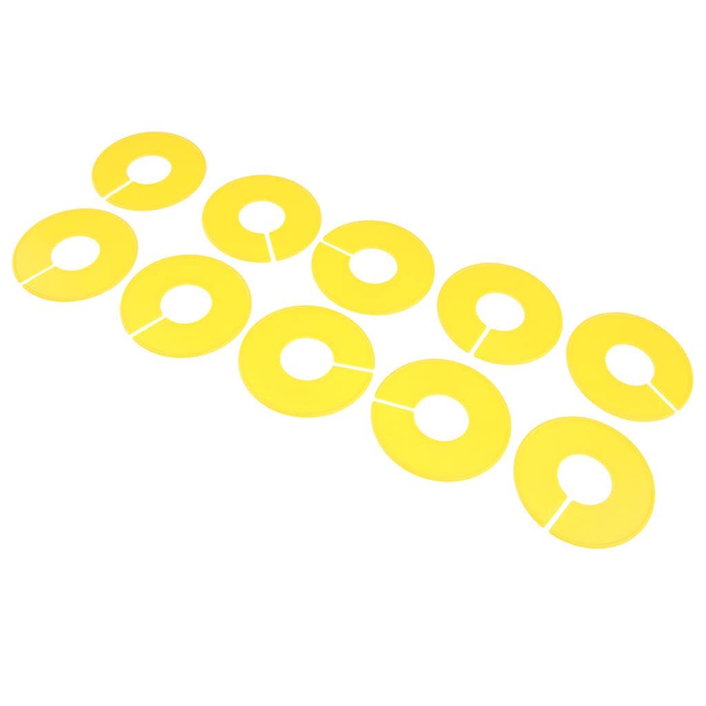 Lot de 110 intercalaires ronds en 11 couleurs, faciles à écrire et à installer, essentiels pour l'organisation de placard