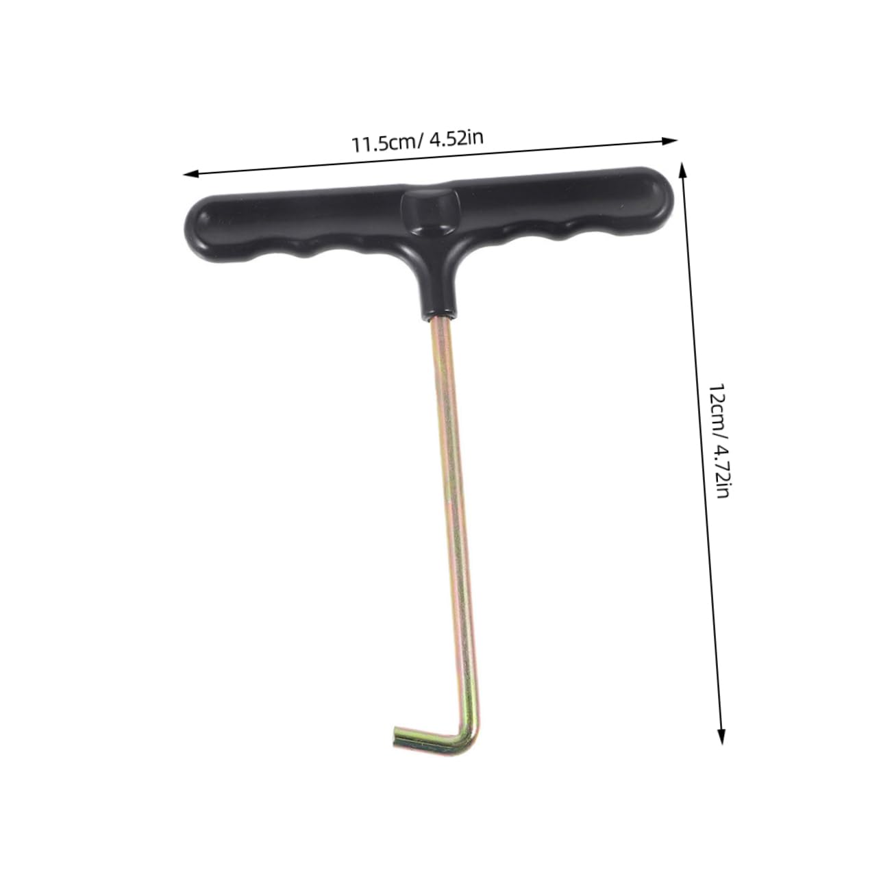 BESPORTBLE Lace Tightening Tool T-shaped Shoelace Puller Hooks Portable Shoelace Pullers for Tighten up Shoes Sturdy Comfortable Grip