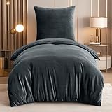 【Einfache Pflege】Die warme Bettwäsche 155x220 lässt sich bei einer maximalen Temperatur von 60°C schonend waschen und bei geringer Hitze trocknen. Vermeiden Sie Bleichmittel, um die Farbe der Bettwäsche 155x220 winter zu erhalten – so bleibt die Pflege besonders einfach.