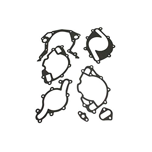 Image of DNJ LGS4113 Lower Gasket Set for 1985-2001 Ford, Lincoln, Mercury Bronco, Capri, Colony Park 5.0L V8 16V OHV 302cid