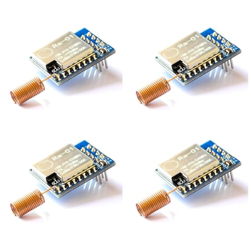 Bloepum 4X Ra-01 LoRa SX1278 433M Wireless Spread Spectrum Transmission Module Most Distant 10KM