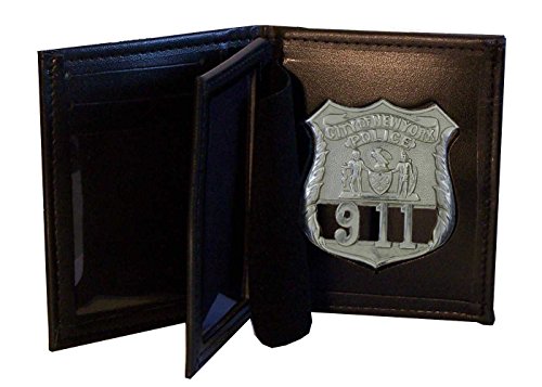 Perfect Fit Shield Wallets Hidden Badge Wallet for NY City Patrol Officer (Cutout PF145)3