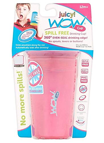 WOWSpill-free Drinking Cup (Pink)