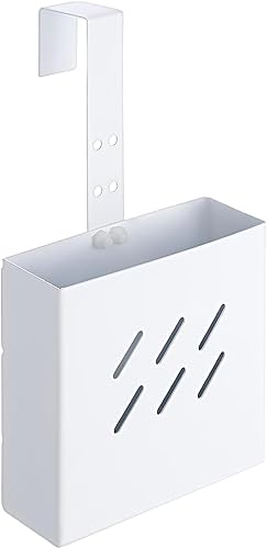 Soporte para pastillas limpiadoras de tanque de inodoro, Percha de almacenamiento de acero inoxidable, Gancho ajustable Caja limpiadora de inodoro,