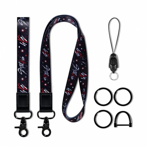 X9H8N9 KPOP SKZ Lanyard for Keys, Wristle Neck Lanyards