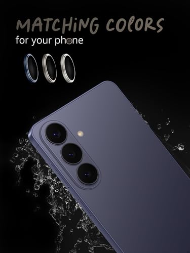 Image of Lensarmor Compatible with S26 / 26 Plus Cobalt Violet Camera Lens Protector (2 Pack) - Premium 9H Tempered Glass, Military-Grade Protection, Ultra-Clear Transparency & Case-Friendly Design