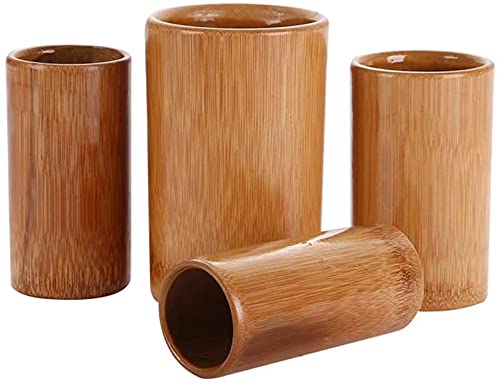 FOOJO zestaw bańki do masażu kubki do terapii bańkami silikonowe zestaw do terapii bańkami przynęty zestawy terapii drewnem zestaw narzędzi do masażu 4 szt. urządzenie do bańki bambusowe zestaw do terapii bańkami chińska terapia Cuppin