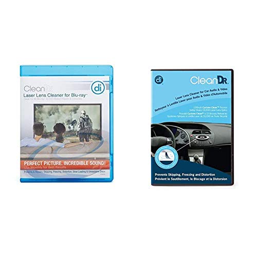 Digital Innovations CleanDr for Blu-Ray Laser Lens Cleaner for Blu-Ray/DVD / PS3 /