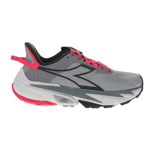 Diadora Womens Equipe Sestriere Xt Trail Running Sneakers Shoes - Grey, Pink