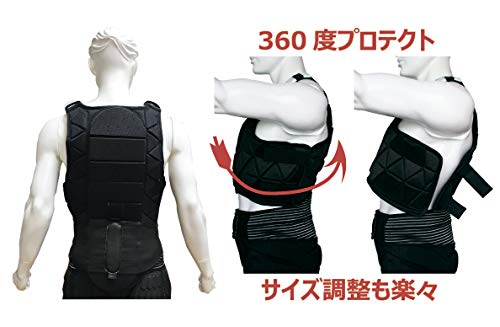 Amazon | YOROI 鎧ワークプロテクターセイフティベスト プロテクター