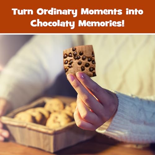Image of Panchhi Chocolate Biscuits 345 Gram Rich Cocoa Flavor Buttery and Crispy Texture with Choco Chips Perfect Snack Treat for All Ages Delicious and Indulgent Chocolate Experience (6 Month Shelf Life)