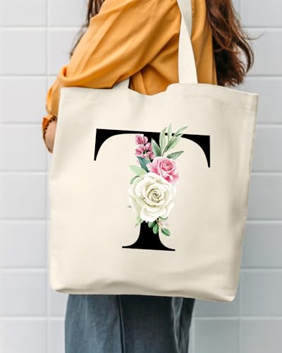 AUSVKAI-Canvas-Tote-Bag-Aesthetic-for-Women-Cute-Personalized-Birthday-Reusable-Cotton-Bags-for-Teachers-Bridesmaid-Gifts