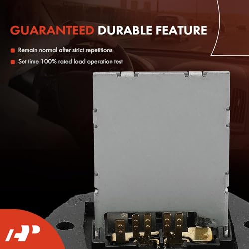Image of A-Premium Front HVAC Blower Motor Resistor Compatible with Kia Models | for Spectra 2004-2007, Spectra5 2005-2007, Sportage 2008-2010 - Replace# 971282D200, 971282D210