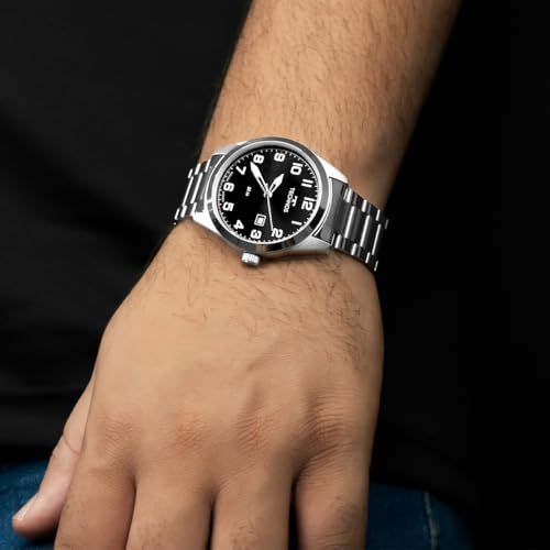 Relógio Masculino Technos Aço Inoxidável Prata Analógico Resistente a Água Original 2115TYN1P