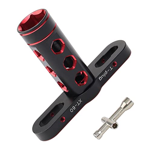 Rchobbytop 2-Pack 17Mm Wheel Wrench Socket Hex Nut Driver & Mini Cross Wrench (4Mm 5Mm 5. 5Mm 7Mm) Repair Tools For 1/8 1/10 1/12 1/16 1/18 Rc Cars Monster Truck Truggy (Black-Red) #TOP17