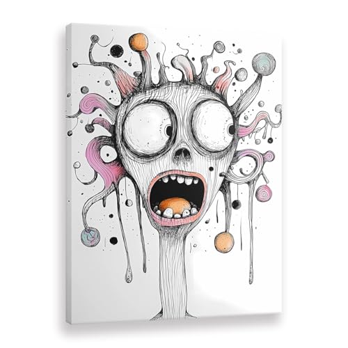Toile abstraite de haute qualité Dream Crazy peinture murale 90x140