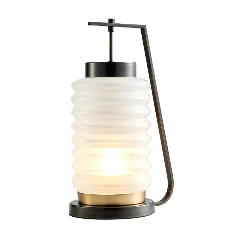 Lampy stołowe do sypialni w stylu chińskim, nowoczesne, proste, kreatywne, szklane, biurko, lampa LED, dom, dekoracyjny gabinet, sypialnia, salon, stolik nocny