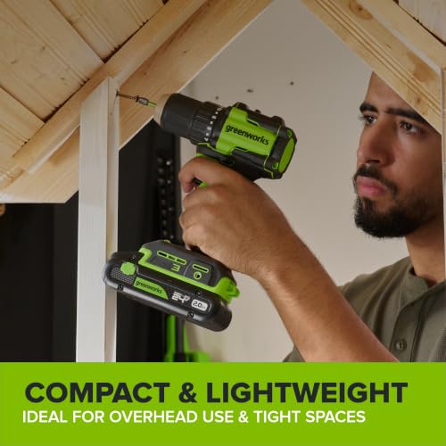 Greenworks 24V Brushless Cordless Drill